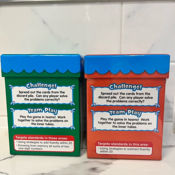 Splash! Grade 1-2 New/Open box Math‎ Game Set - Addition & Subtraction - Picture 4 of 7